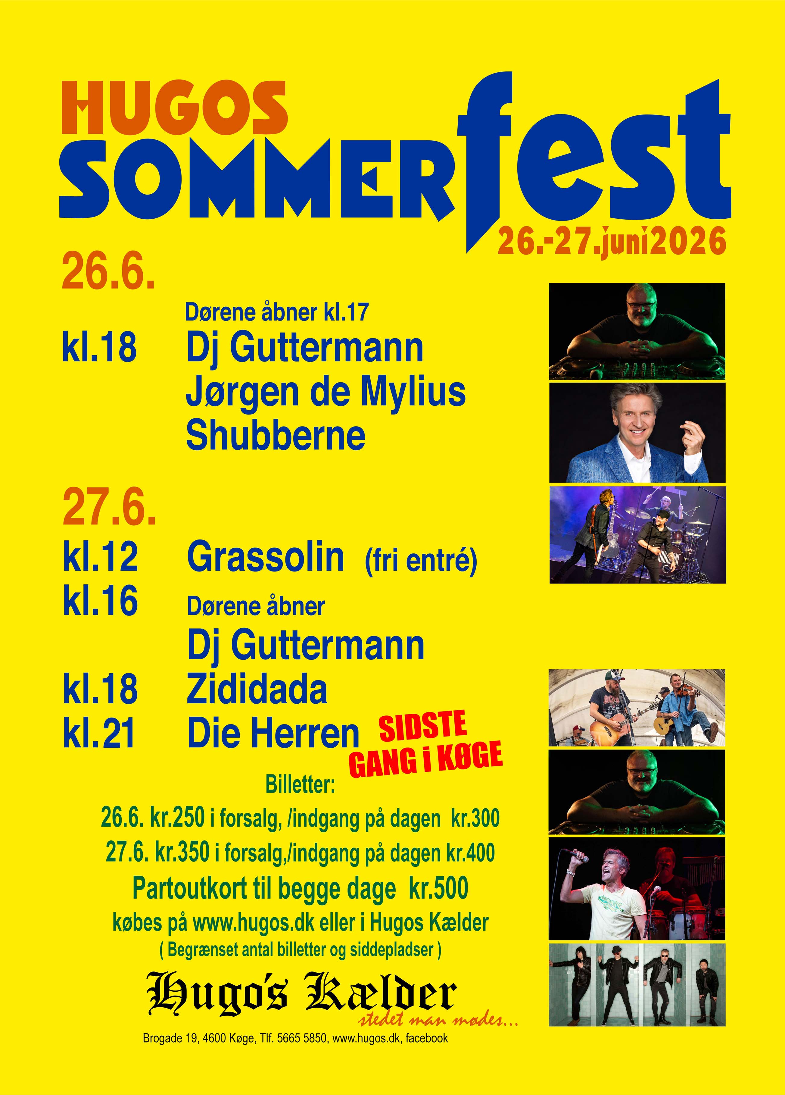 Hugos Sommerfest 2026